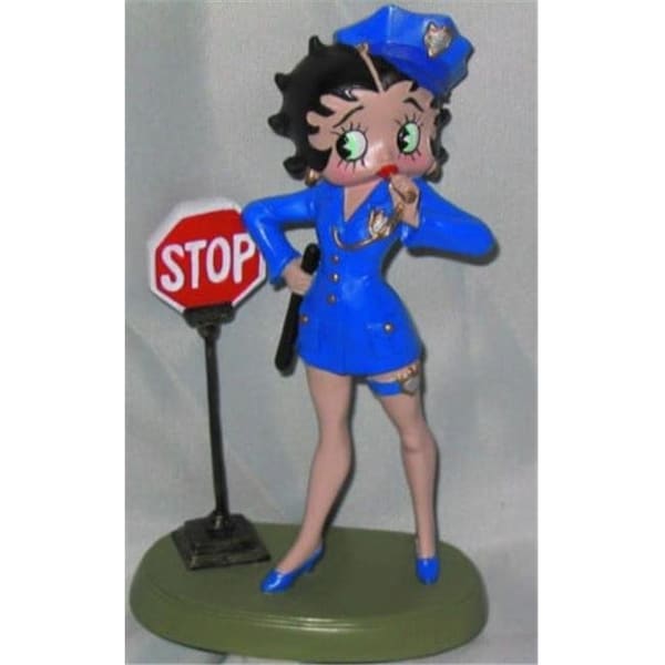 Precious Kids 35003 4.5 Police Betty Boop Resin Figure 35003 - main